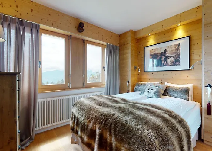Superbe Renove Avec Vue Degagee * Кран-Монтана